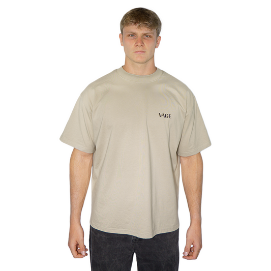 "METAMORPHOSIS" oversized tee stone