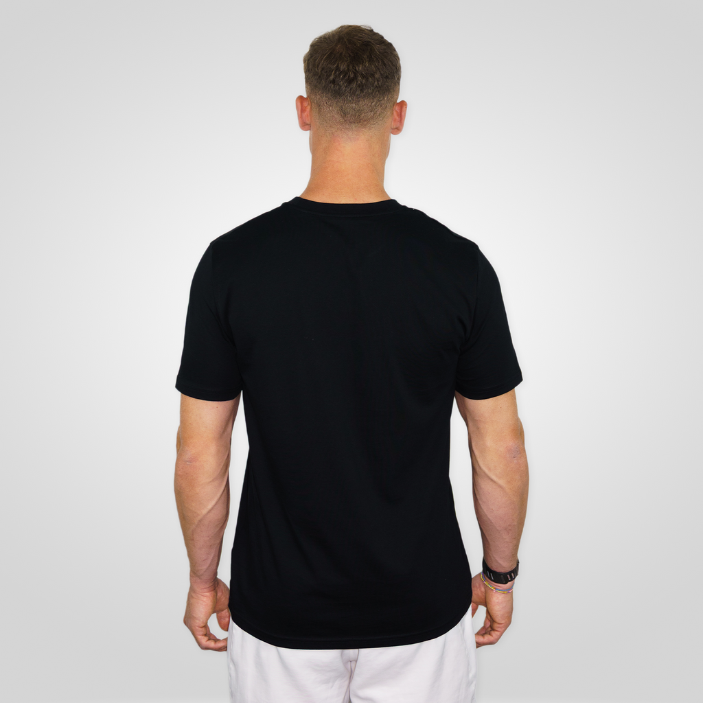 "MOMENTUM" regular tee black