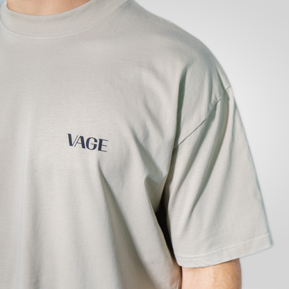 "METAMORPHOSIS" oversized tee stone