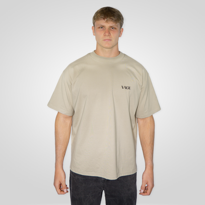 "METAMORPHOSIS" oversized tee stone