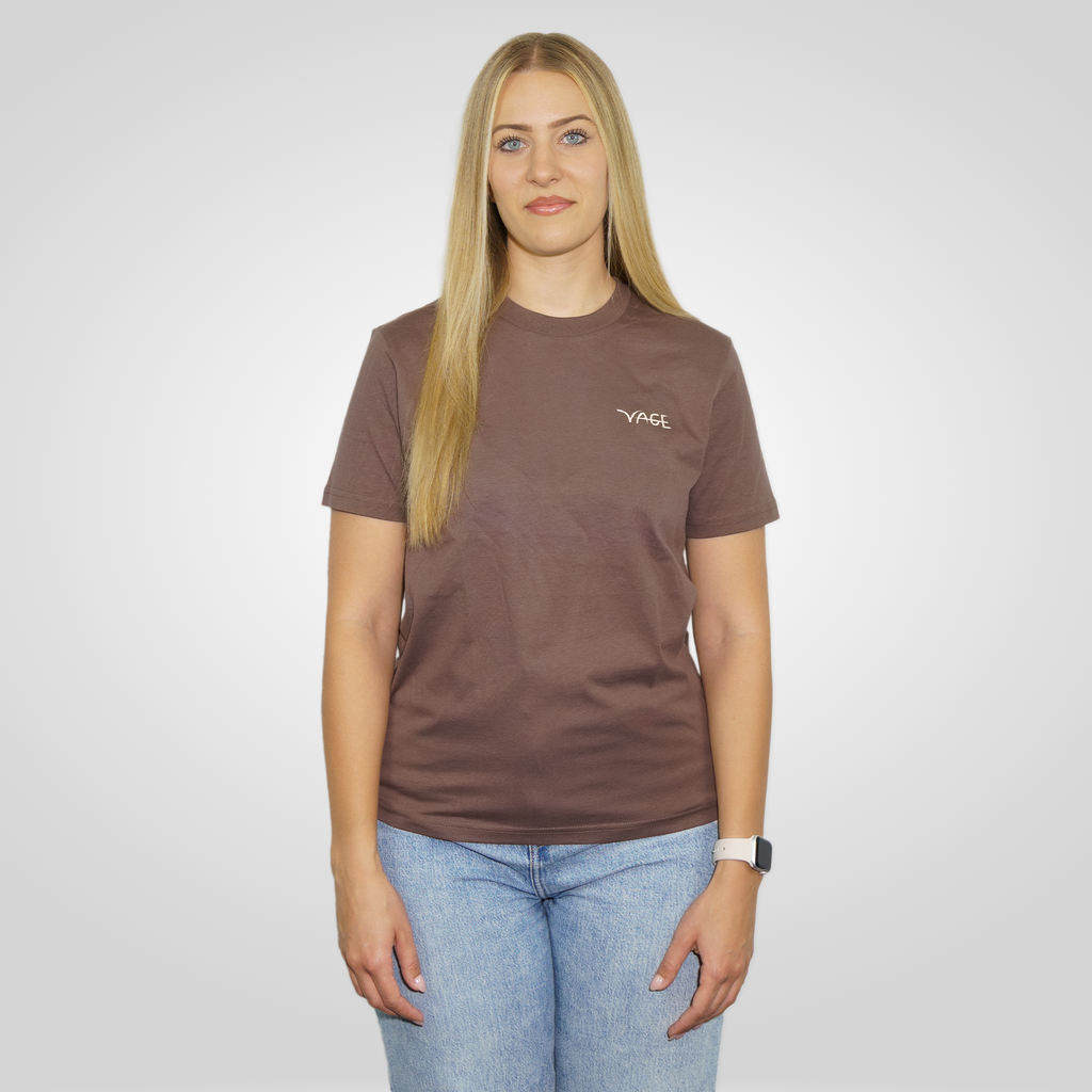 "COCONUT" regular tee cocoa woman