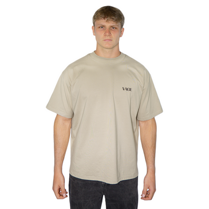 "METAMORPHOSIS" oversized tee stone